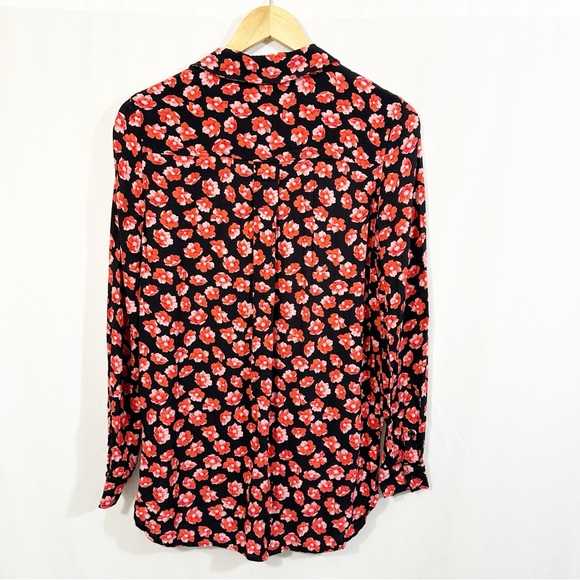 GANNI Lindale Button Down Floral Top - Picture 9 of 14